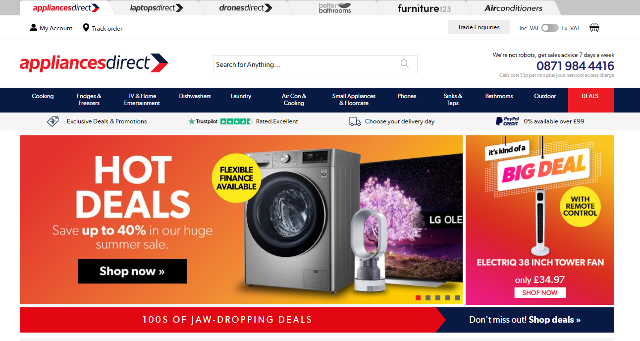 Appliances Top 6 Pay Weekly, Pay Monthly & Bad Credit Options