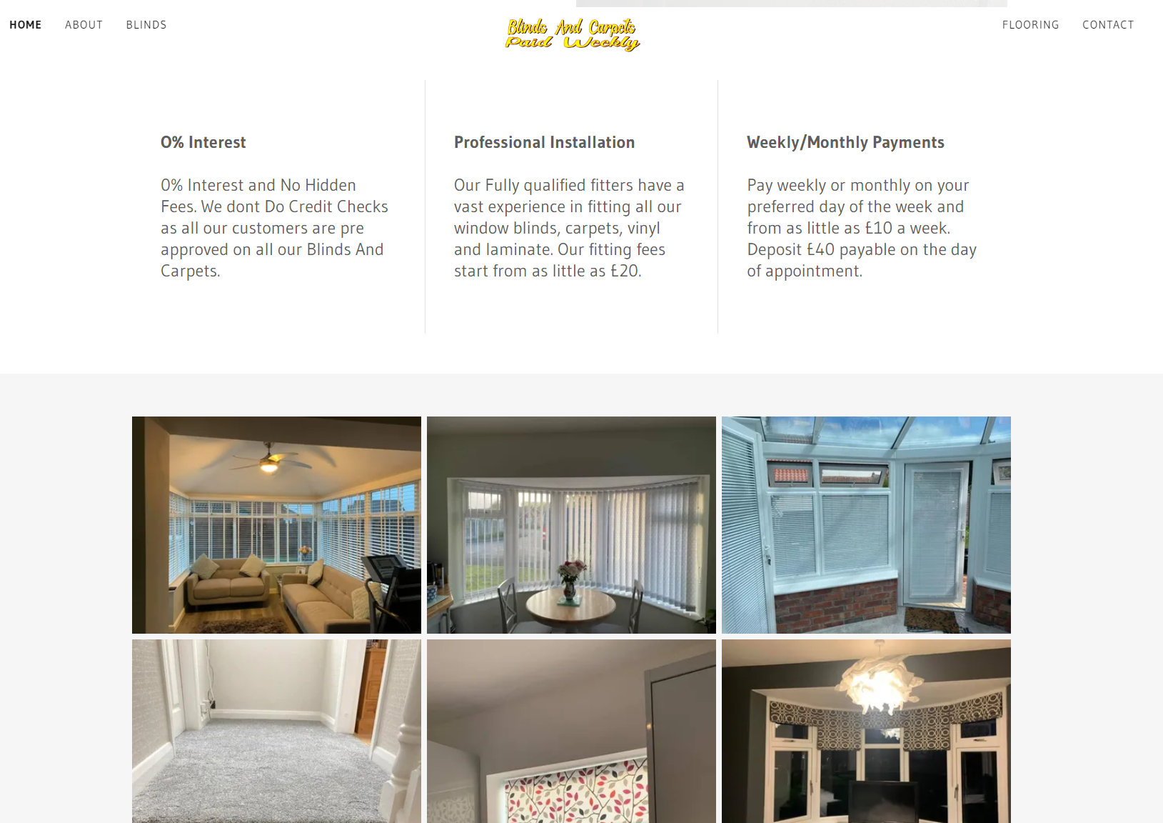 Blinds Top 4 Pay Weekly, Pay Monthly & Bad Credit Options Catalogues