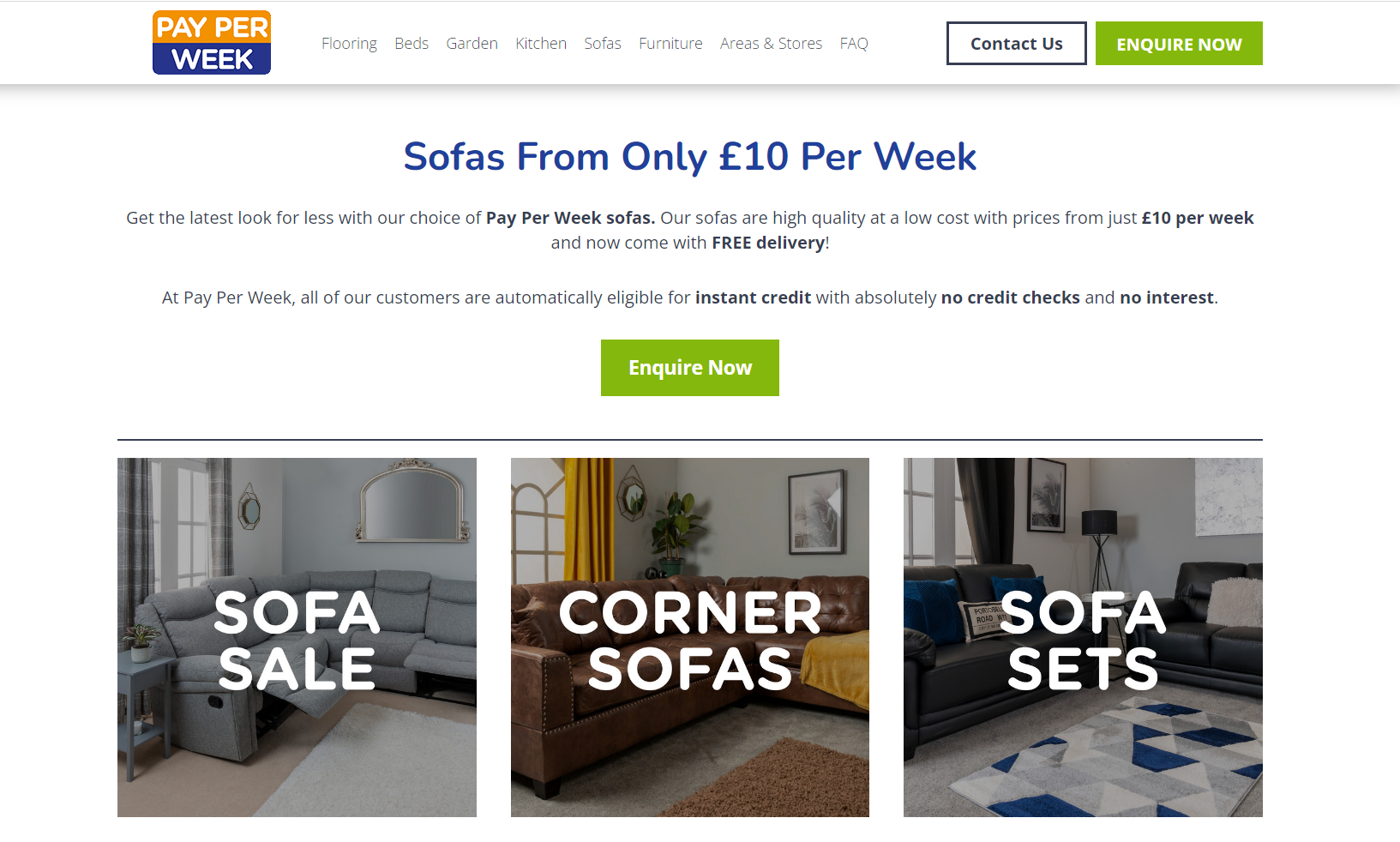 Sofas Top 8 Pay Weekly, Pay Monthly & Bad Credit Options Catalogues