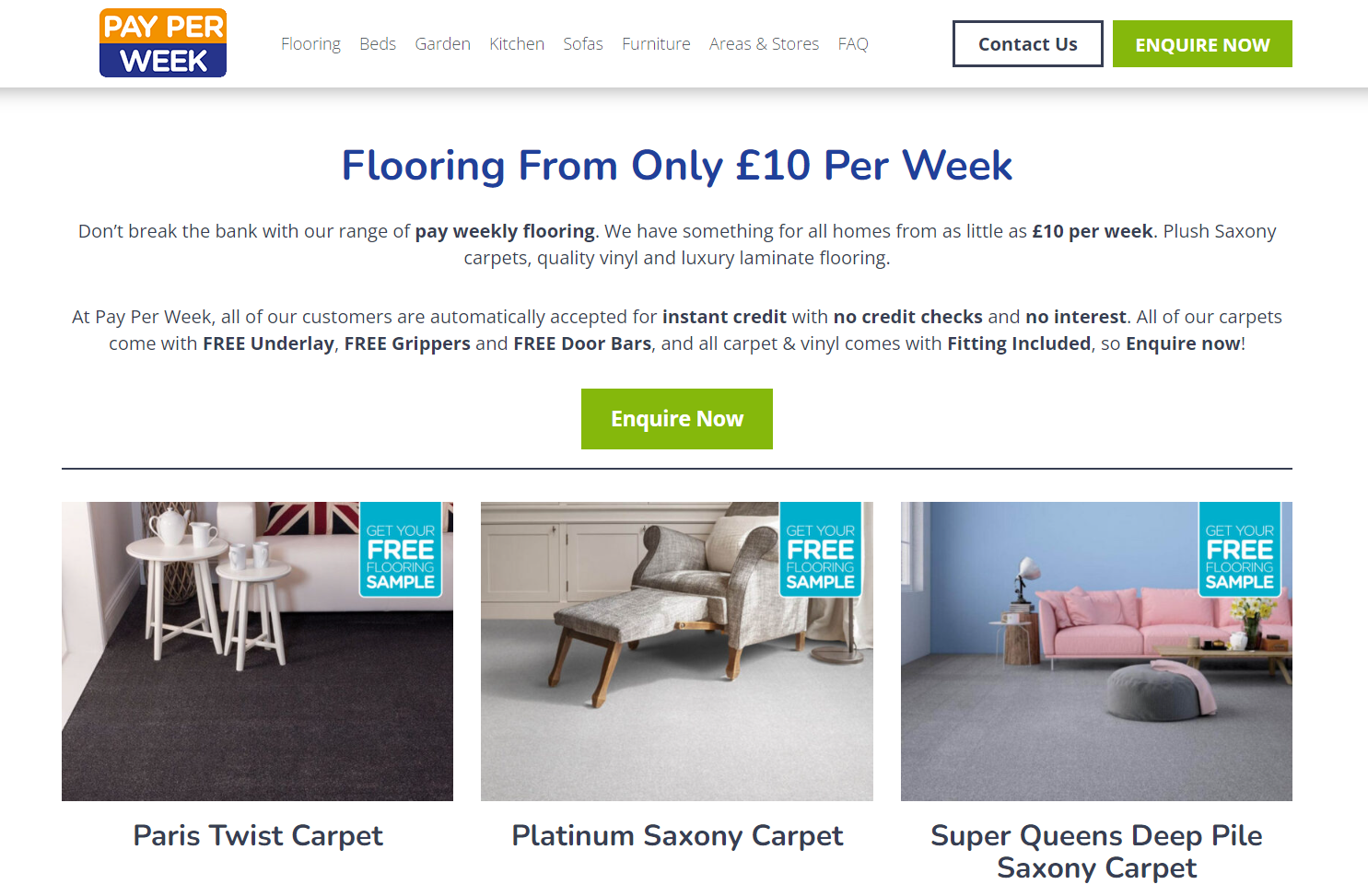 Flooring Pay Weekly, Pay Monthly & Bad Credit Options Catalogues for