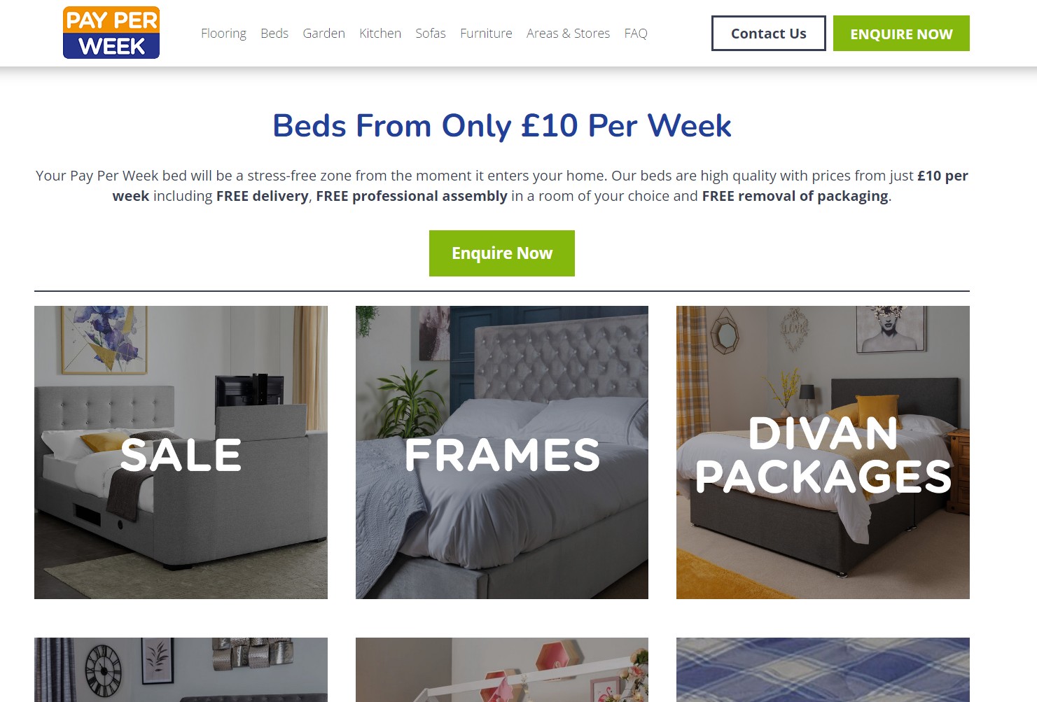 Beds Top 5 Pay Weekly, Pay Monthly & Bad Credit Options Catalogues