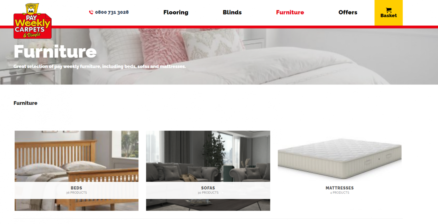 Furniture Pay Weekly, Pay Monthly & Bad Credit Options Catalogues