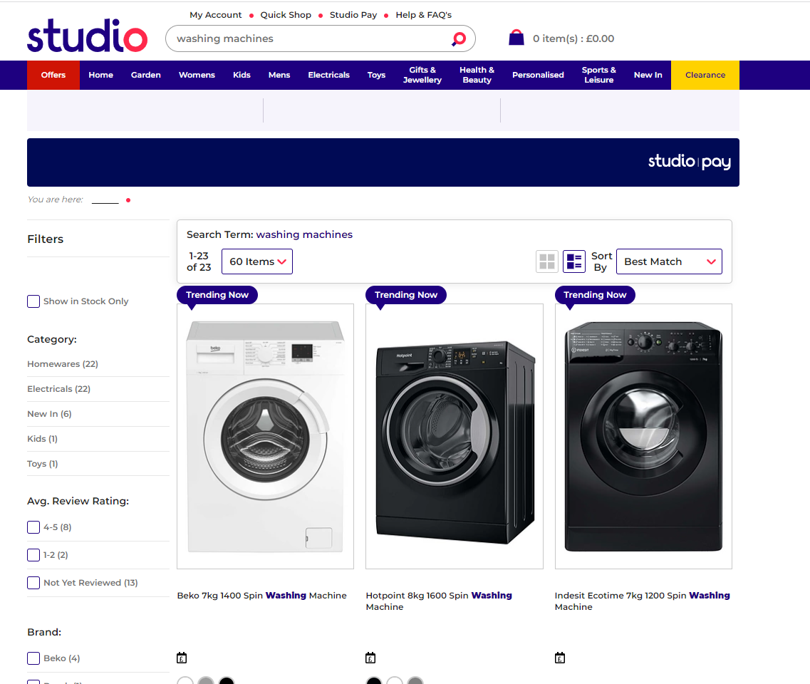 Washing Machines Top 6 Pay Weekly, Pay Monthly & Bad Credit Options Catalogues for Bad Credit